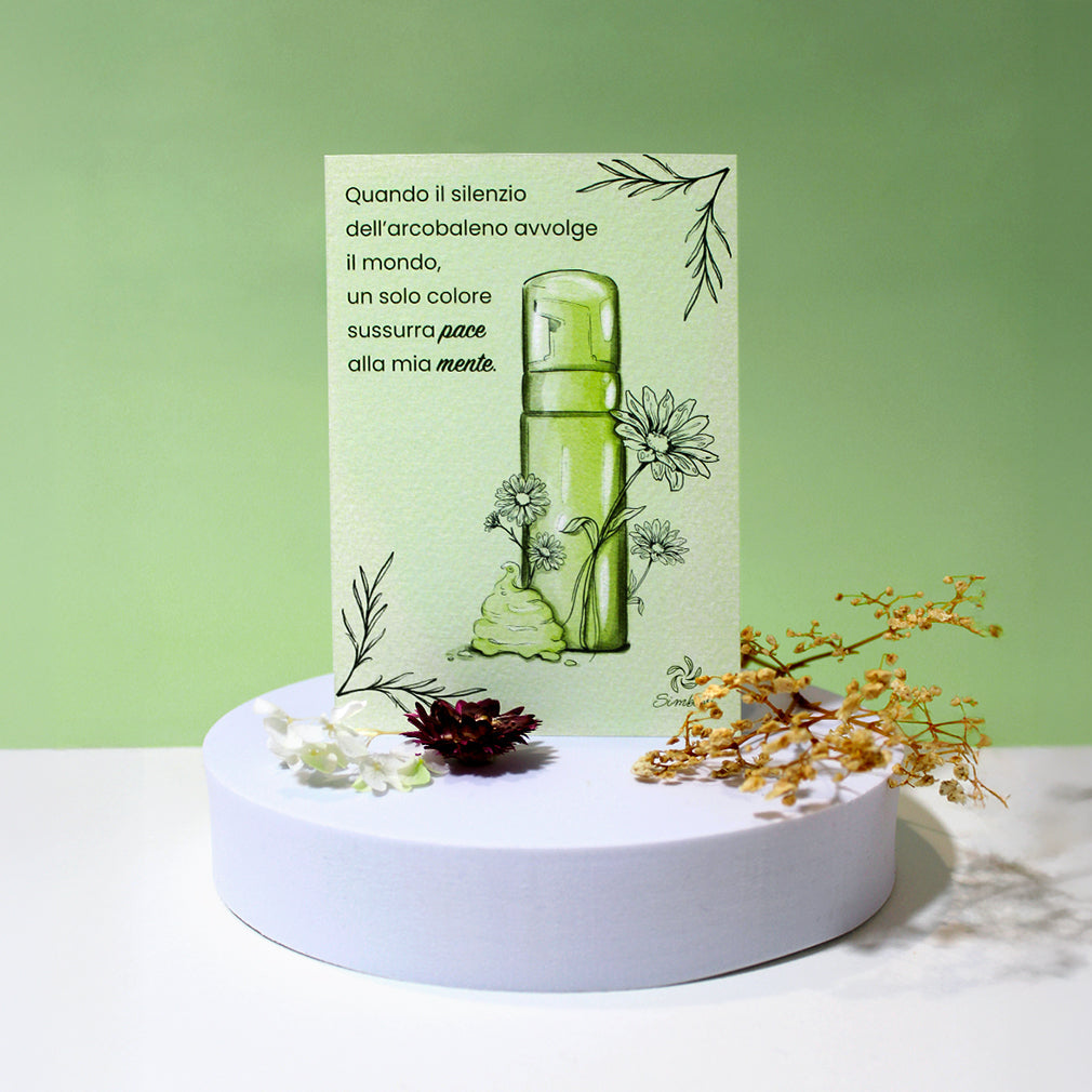 Stampa botanica di Clorofilla