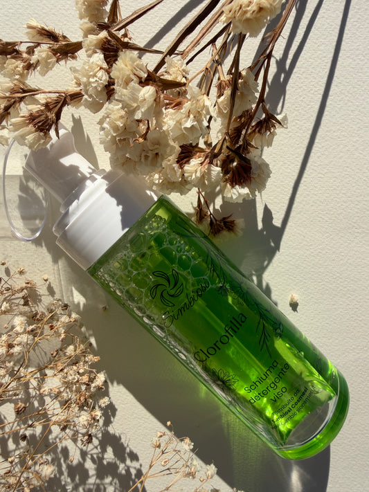 Clorofilla - Schiuma detergente viso delicata (150 ml)