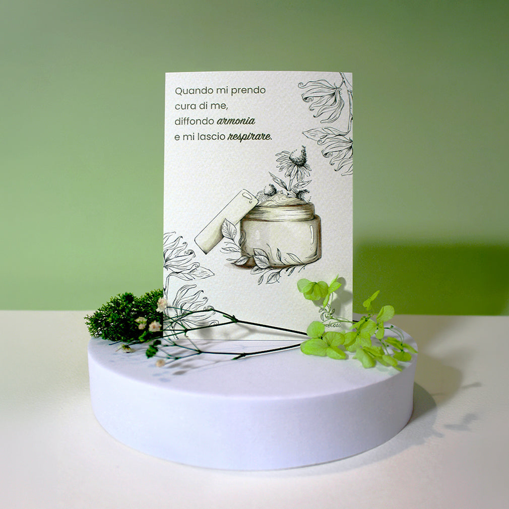 Stampa botanica di Linfa