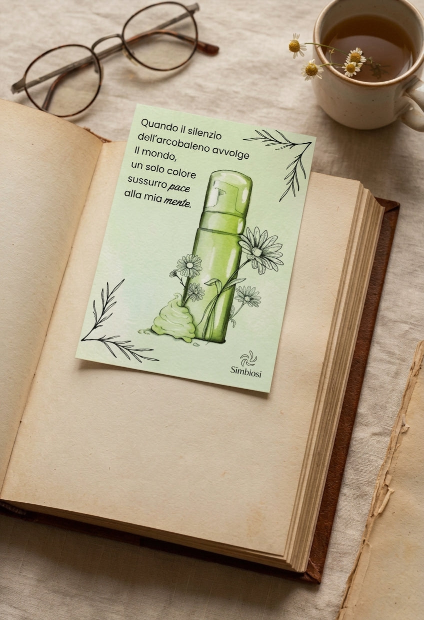 Stampa botanica di Clorofilla