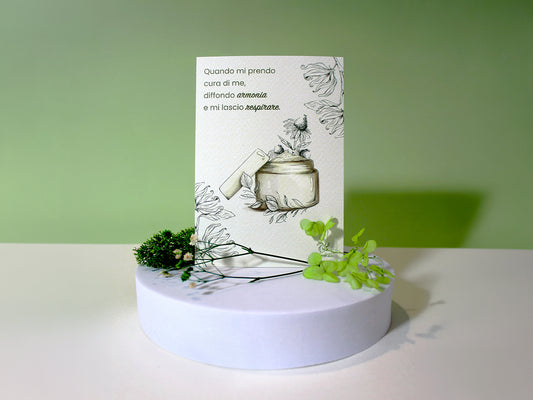 Stampa botanica di Linfa